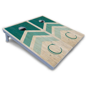 Wedding Arrows Cornhole Boards - All Weather Series - Teal Cornhole Solutions