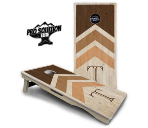 Wedding Arrows Cornhole Boards - Pro Solution Elite Series - Natural Cornhole Solutions