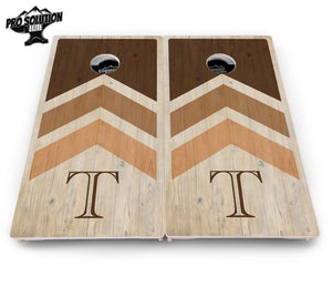 Wedding Arrows Cornhole Boards - Pro Solution Elite Series - Natural Cornhole Solutions