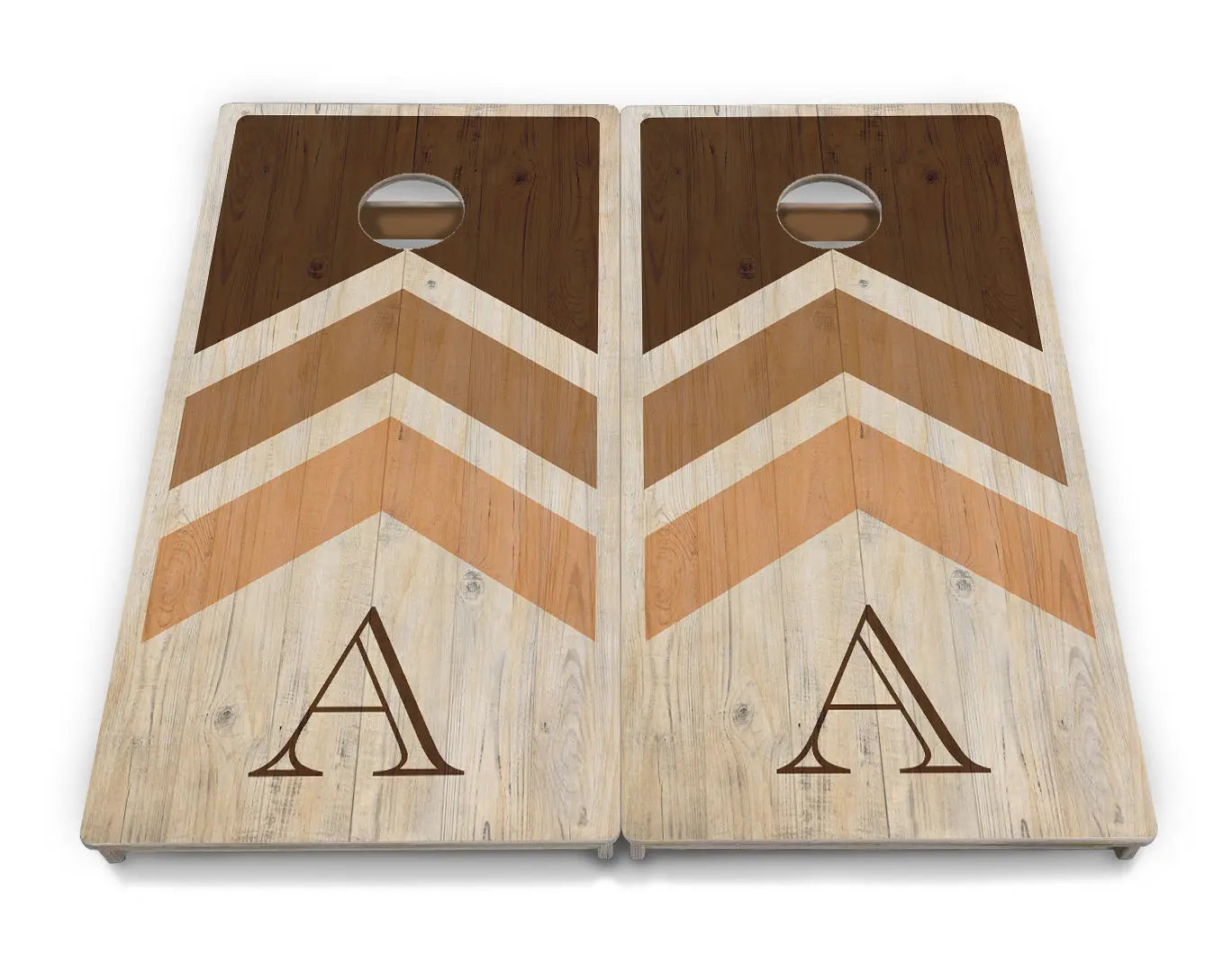 Wedding Arrows Cornhole Boards - Professional Tournament Series - Natural Cornhole Solutions