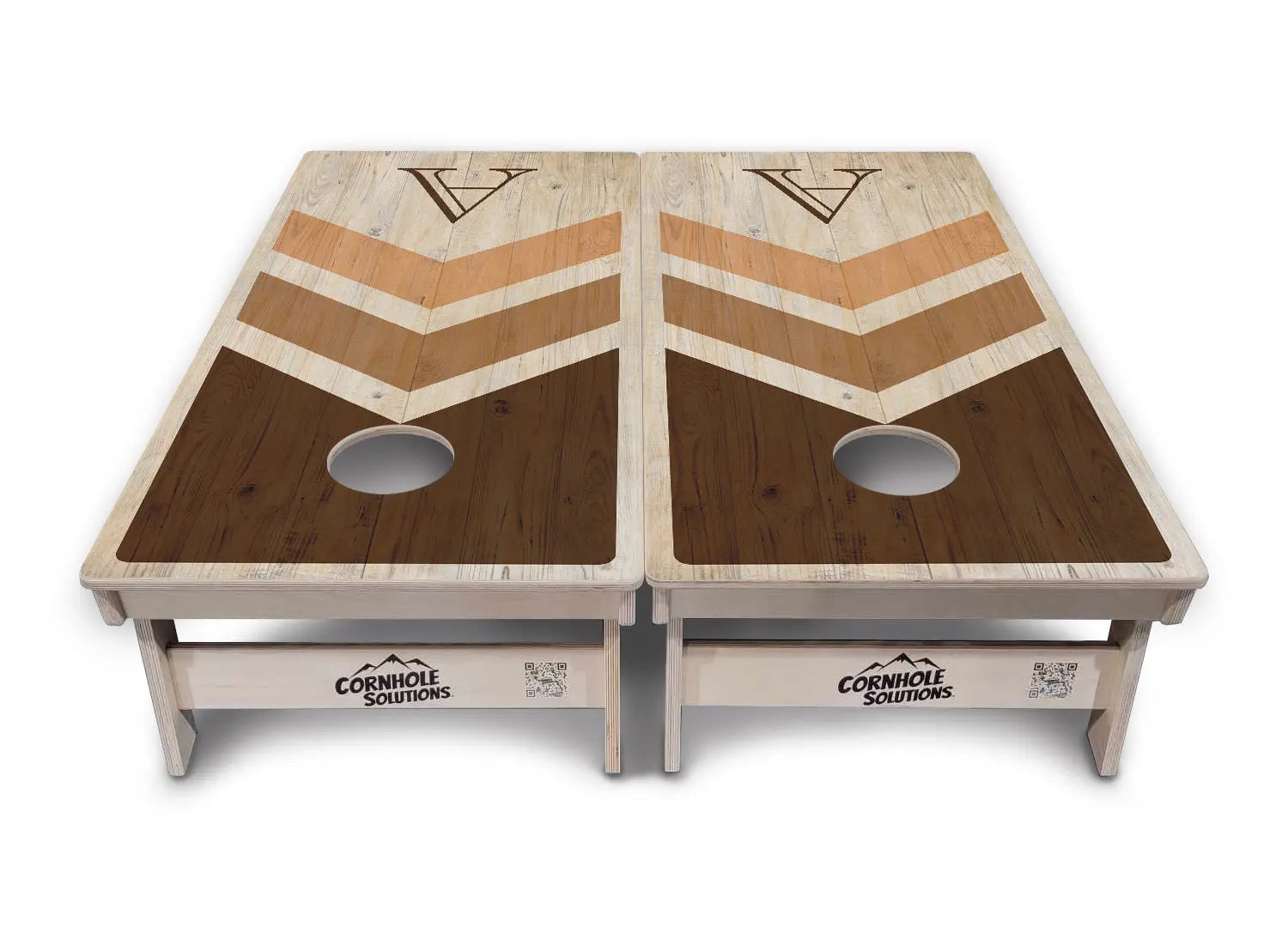 Wedding Arrows Cornhole Boards - Professional Tournament Series - Natural Cornhole Solutions