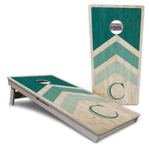 Wedding Arrows Cornhole Boards - Professional Tournament Series - Teal Cornhole Solutions