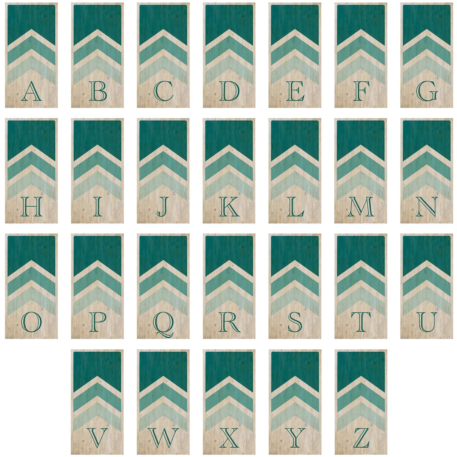 Wedding Arrows Cornhole Boards - Professional Tournament Series - Teal Cornhole Solutions