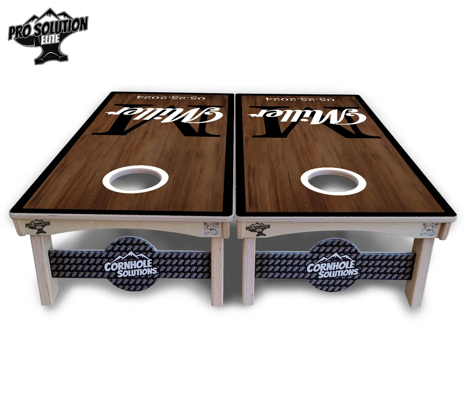 Wedding Letter Name Cornhole Boards - Pro Solution Elite Series Cornhole Solutions