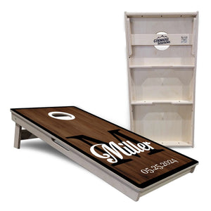 Wedding Name Letter Cornhole Boards - Professional Tournament Series Cornhole Solutions