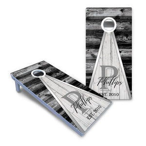 Wedding Triangle Cornhole Boards - All Weather Series Cornhole Solutions