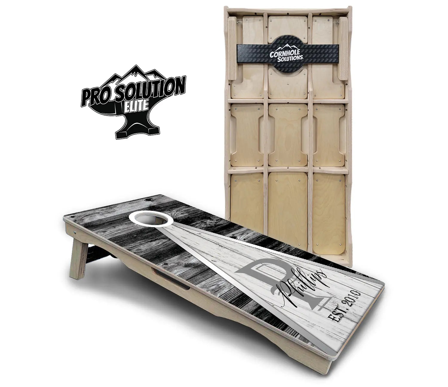 Wedding Triangle Cornhole Boards - Pro Solution Elite Series Cornhole Solutions