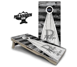 Wedding Triangle Cornhole Boards - Pro Solution Elite Series Cornhole Solutions
