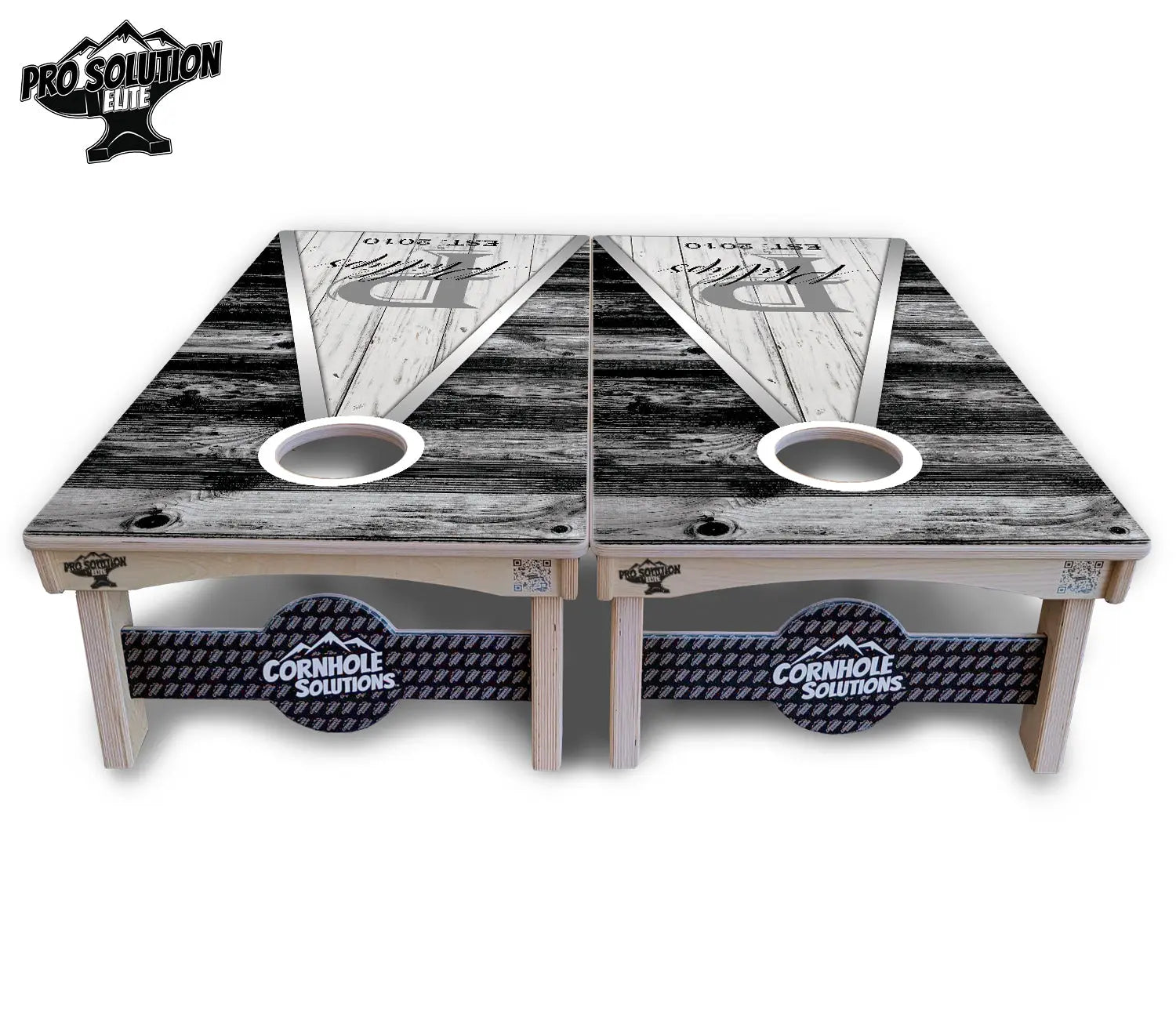 Wedding Triangle Cornhole Boards - Pro Solution Elite Series Cornhole Solutions