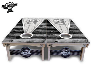 Wedding Triangle Cornhole Boards - Pro Solution Elite Series Cornhole Solutions
