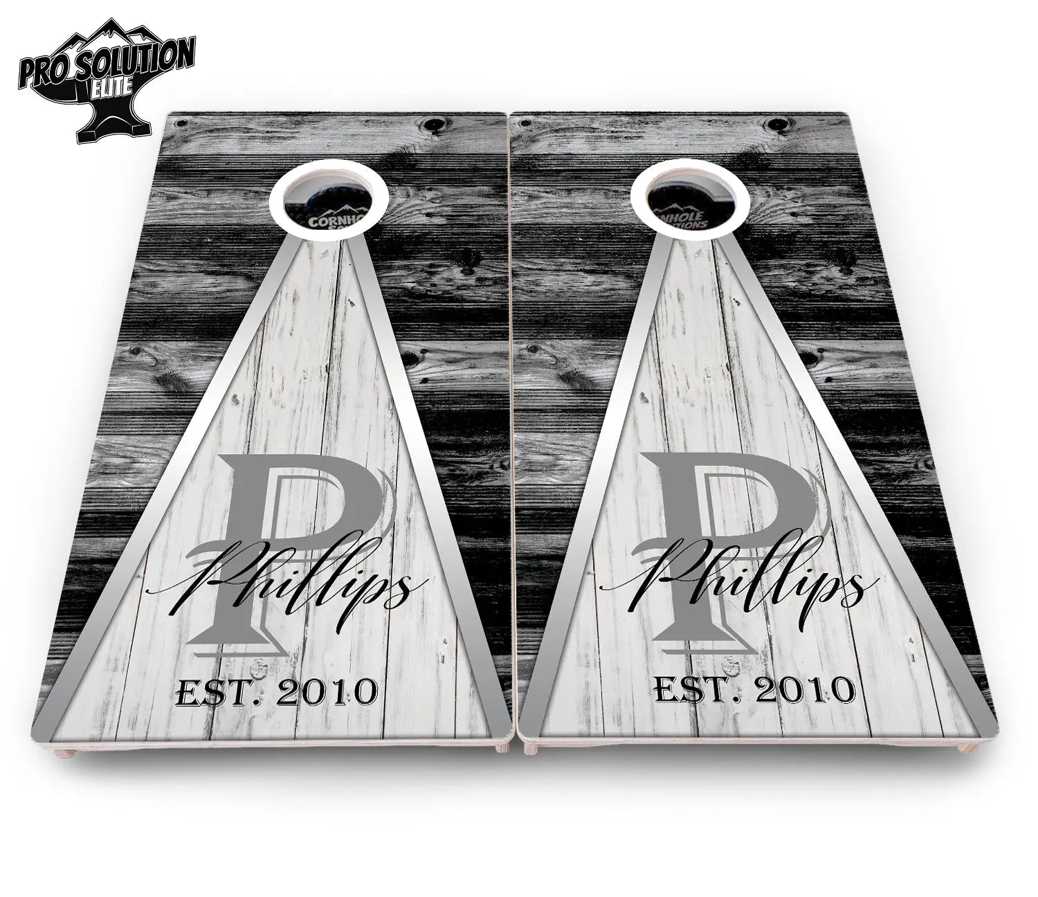 Wedding Triangle Cornhole Boards - Pro Solution Elite Series Cornhole Solutions