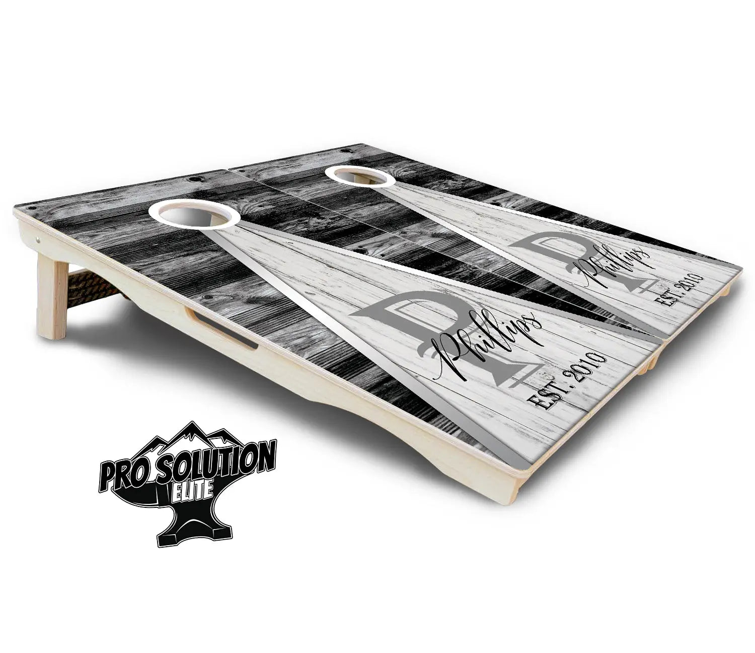 Wedding Triangle Cornhole Boards - Pro Solution Elite Series Cornhole Solutions