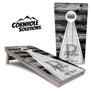 Wedding Triangle Cornhole Boards - Professional Tournament Series Cornhole Solutions