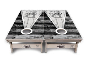 Wedding Triangle Cornhole Boards - Professional Tournament Series Cornhole Solutions