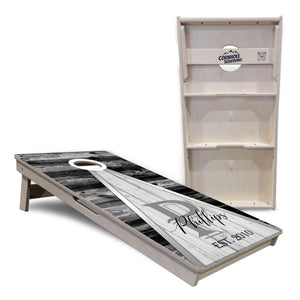 Wedding Triangle Cornhole Boards - Professional Tournament Series Cornhole Solutions