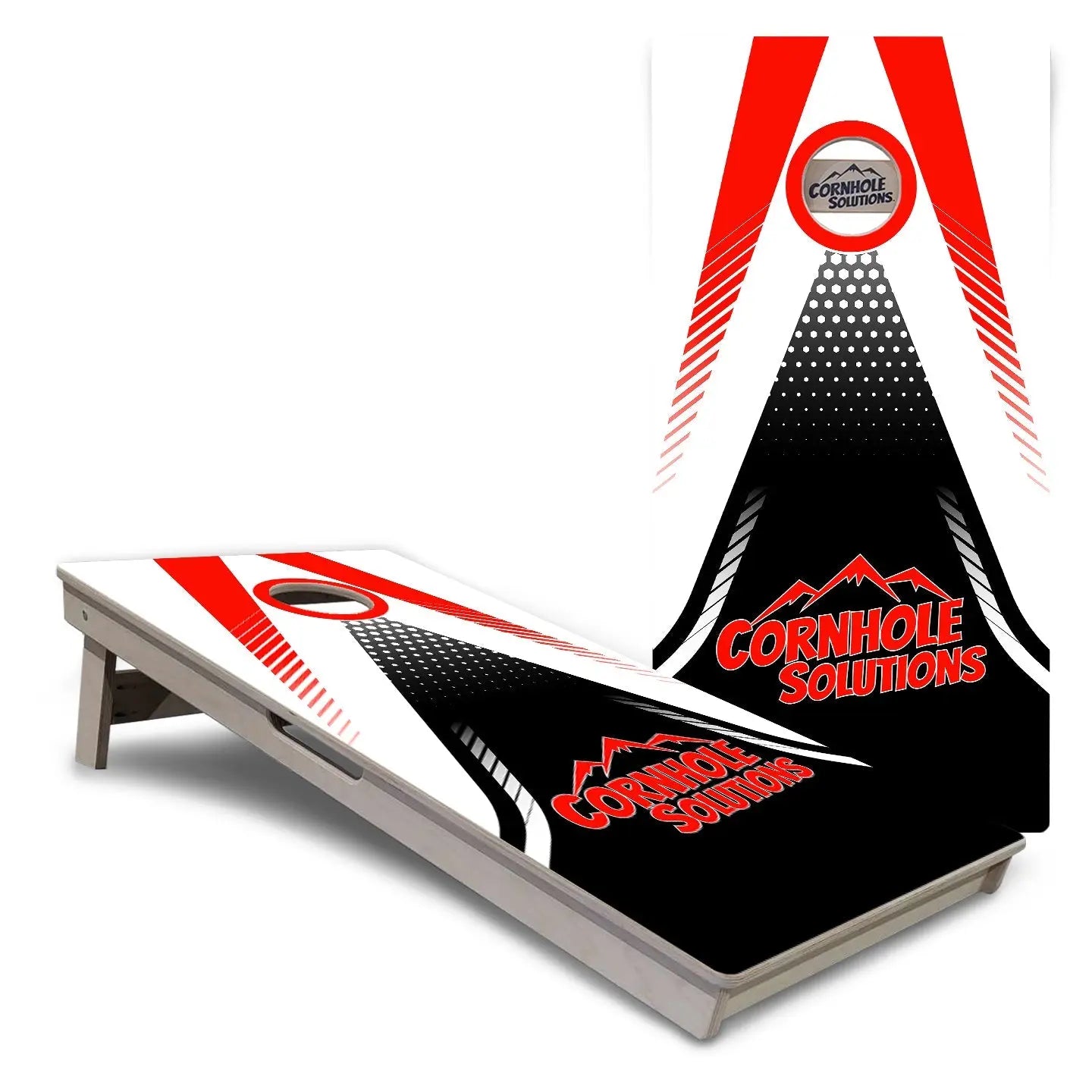 White Jersey Cornhole Boards - Professional Tournament Series Cornhole Solutions