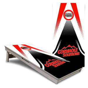 White Jersey Cornhole Boards - Professional Tournament Series Cornhole Solutions