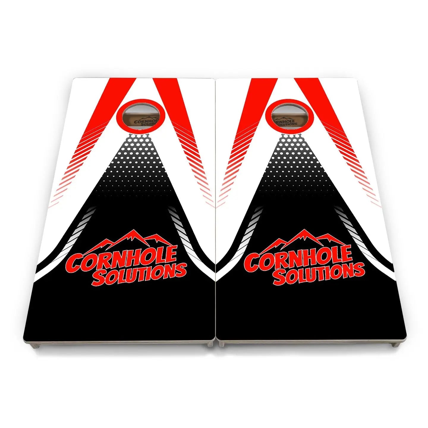 White Jersey Cornhole Boards - Professional Tournament Series Cornhole Solutions