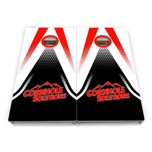 White Jersey Cornhole Boards - Professional Tournament Series Cornhole Solutions