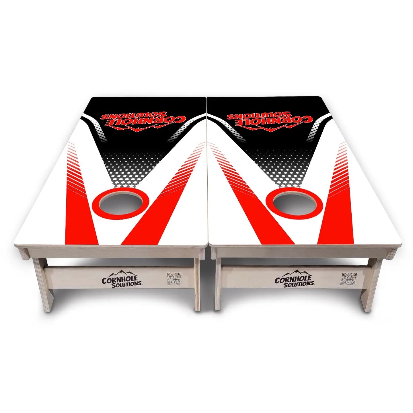 White Jersey Cornhole Boards - Professional Tournament Series Cornhole Solutions