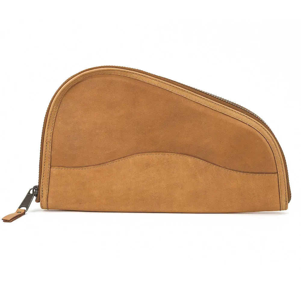 White Wing Leather Hunting Pistol Case Mission Mercantile Leather Goods