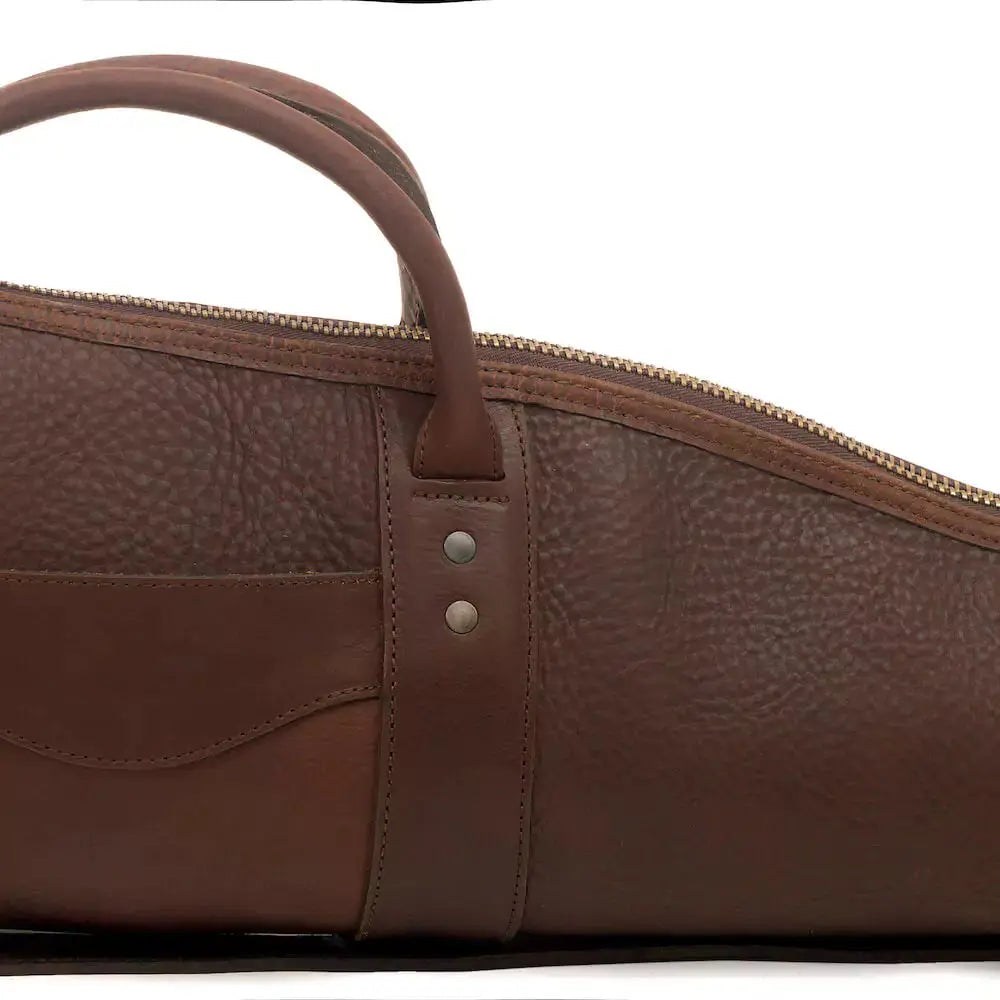 White Wing Leather Hunting Rifle Case Mission Mercantile Leather Goods