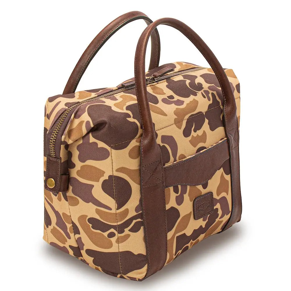White Wing Waxed Canvas Cooler Mission Mercantile Leather Goods