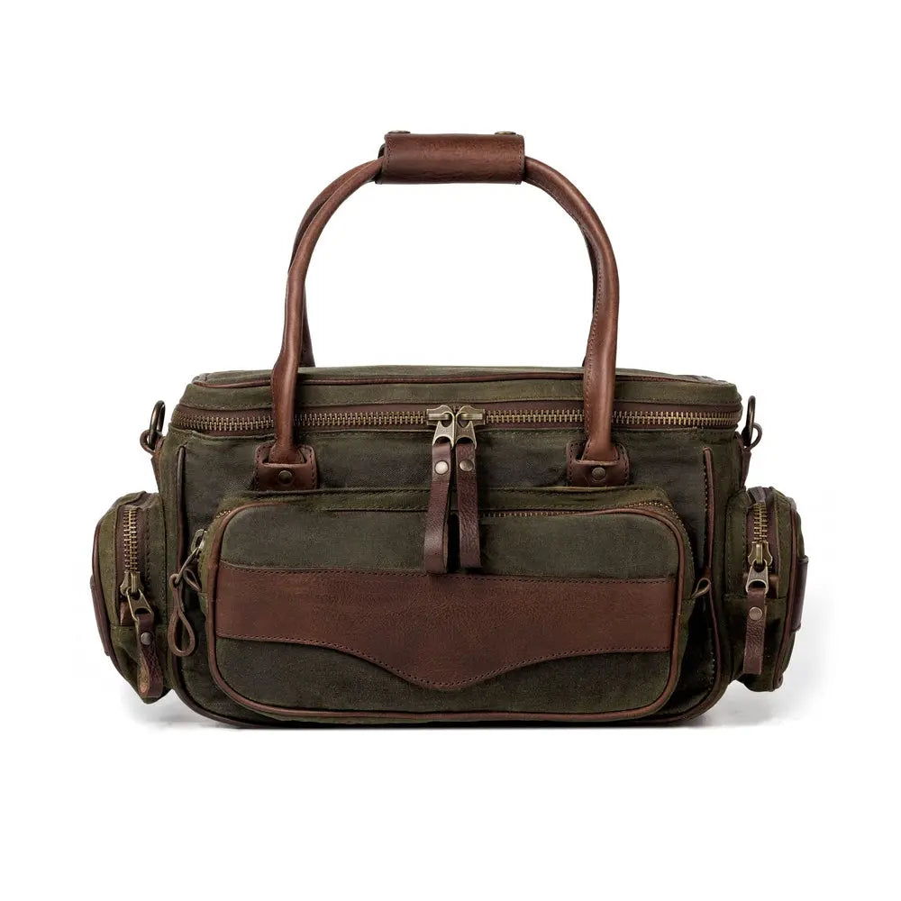 White Wing Waxed Canvas Guide Bag Mission Mercantile Leather Goods