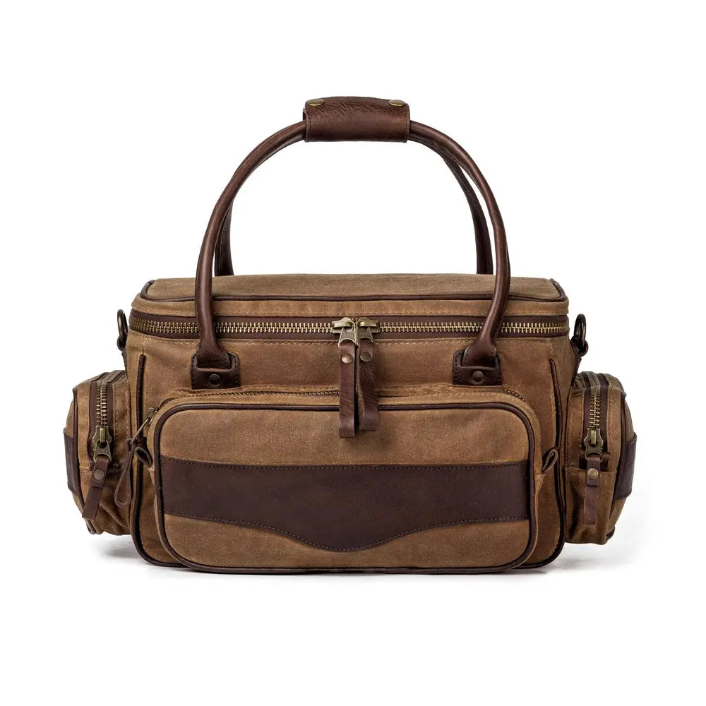 White Wing Waxed Canvas Guide Bag Mission Mercantile Leather Goods