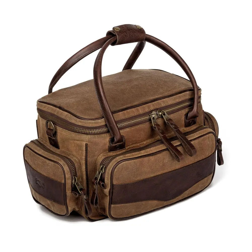 White Wing Waxed Canvas Guide Bag Mission Mercantile Leather Goods