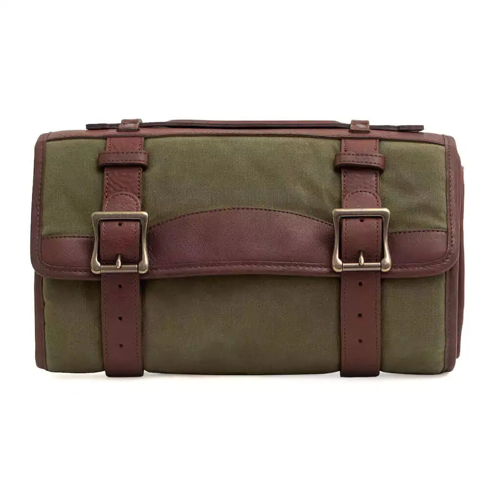 White Wing Waxed Canvas Gun Cleaning Mat Mission Mercantile Leather Goods