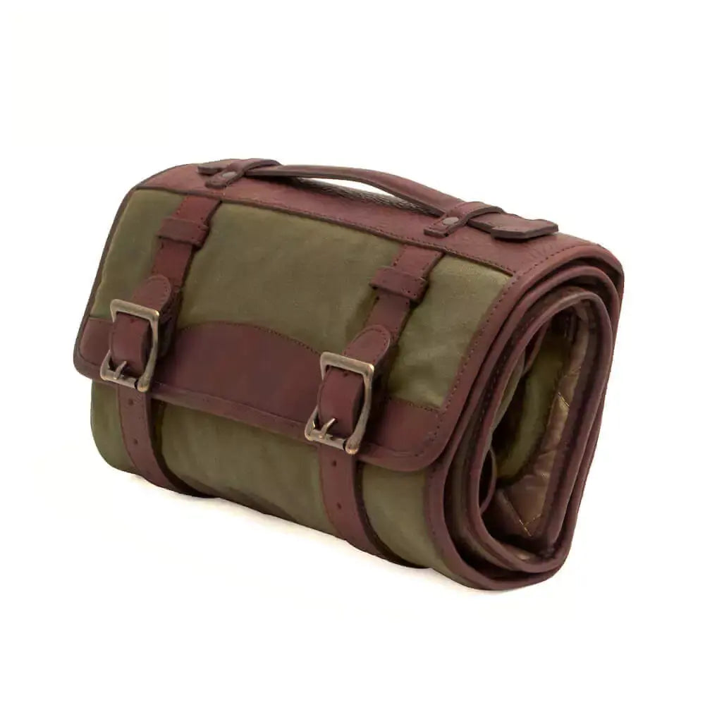 White Wing Waxed Canvas Gun Cleaning Mat Mission Mercantile Leather Goods