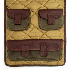 White Wing Waxed Canvas Gun Cleaning Mat Mission Mercantile Leather Goods