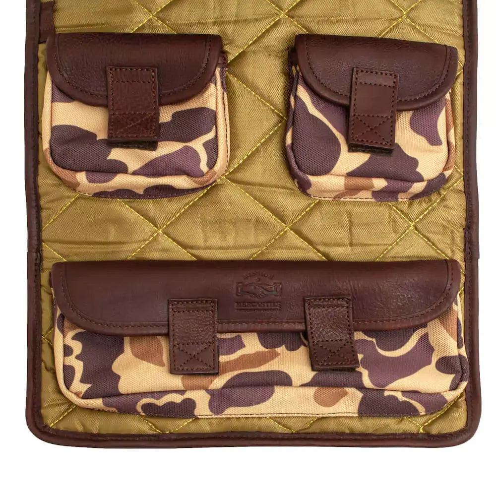 White Wing Waxed Canvas Gun Cleaning Mat Mission Mercantile Leather Goods