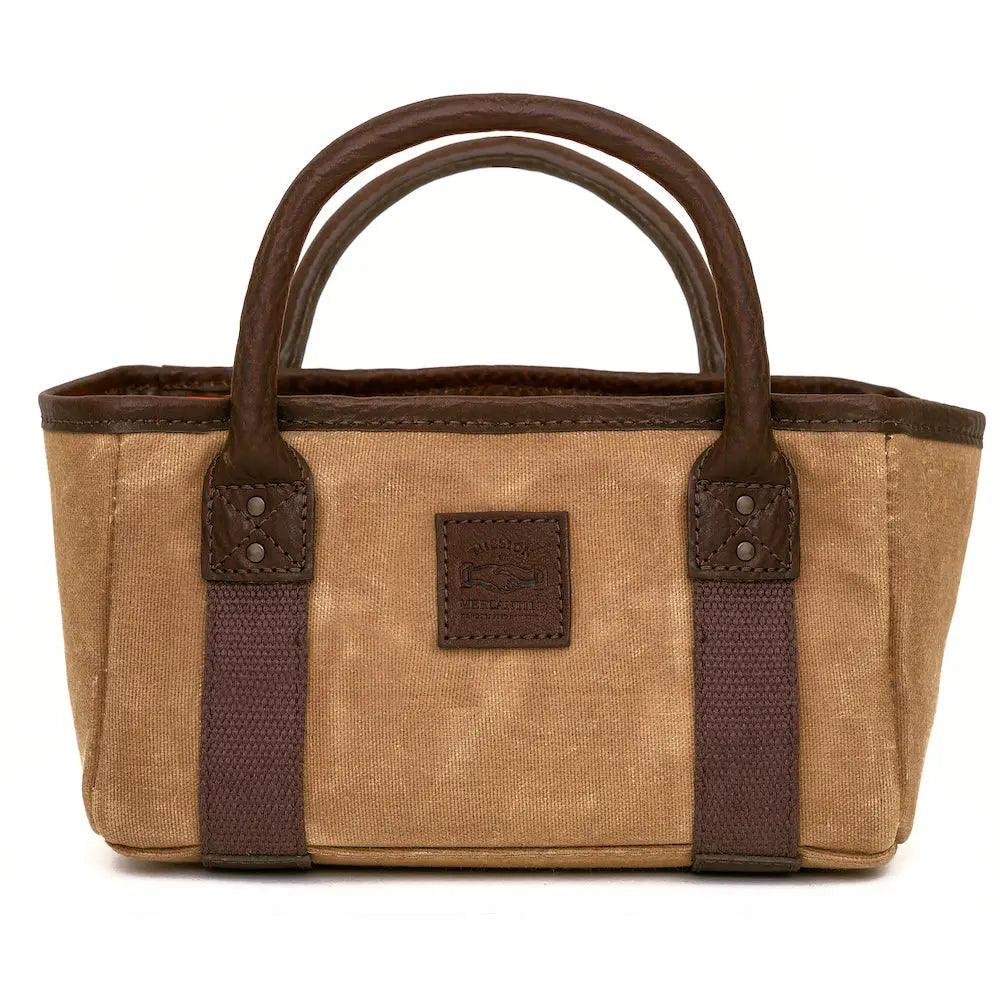 White Wing Waxed Canvas Hunting Four Box Shell Carrier Mission Mercantile Leather Goods