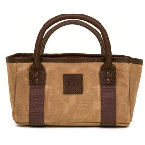 White Wing Waxed Canvas Hunting Four Box Shell Carrier Mission Mercantile Leather Goods