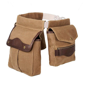 White Wing Waxed Canvas Hunting Game Bag Set Mission Mercantile Leather Goods