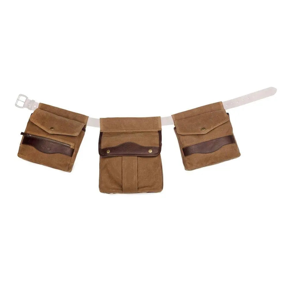 White Wing Waxed Canvas Hunting Game Bag Set Mission Mercantile Leather Goods