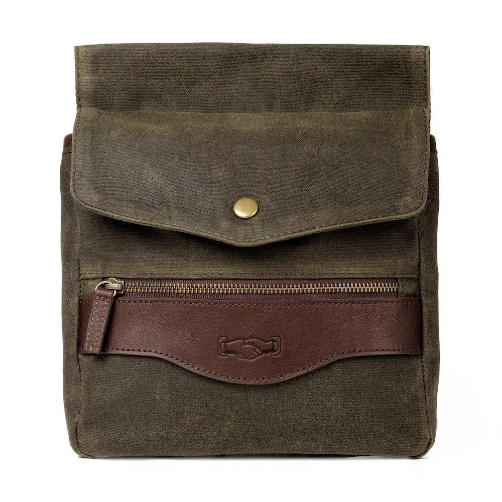 White Wing Waxed Canvas Hunting Game Bag Set Mission Mercantile Leather Goods