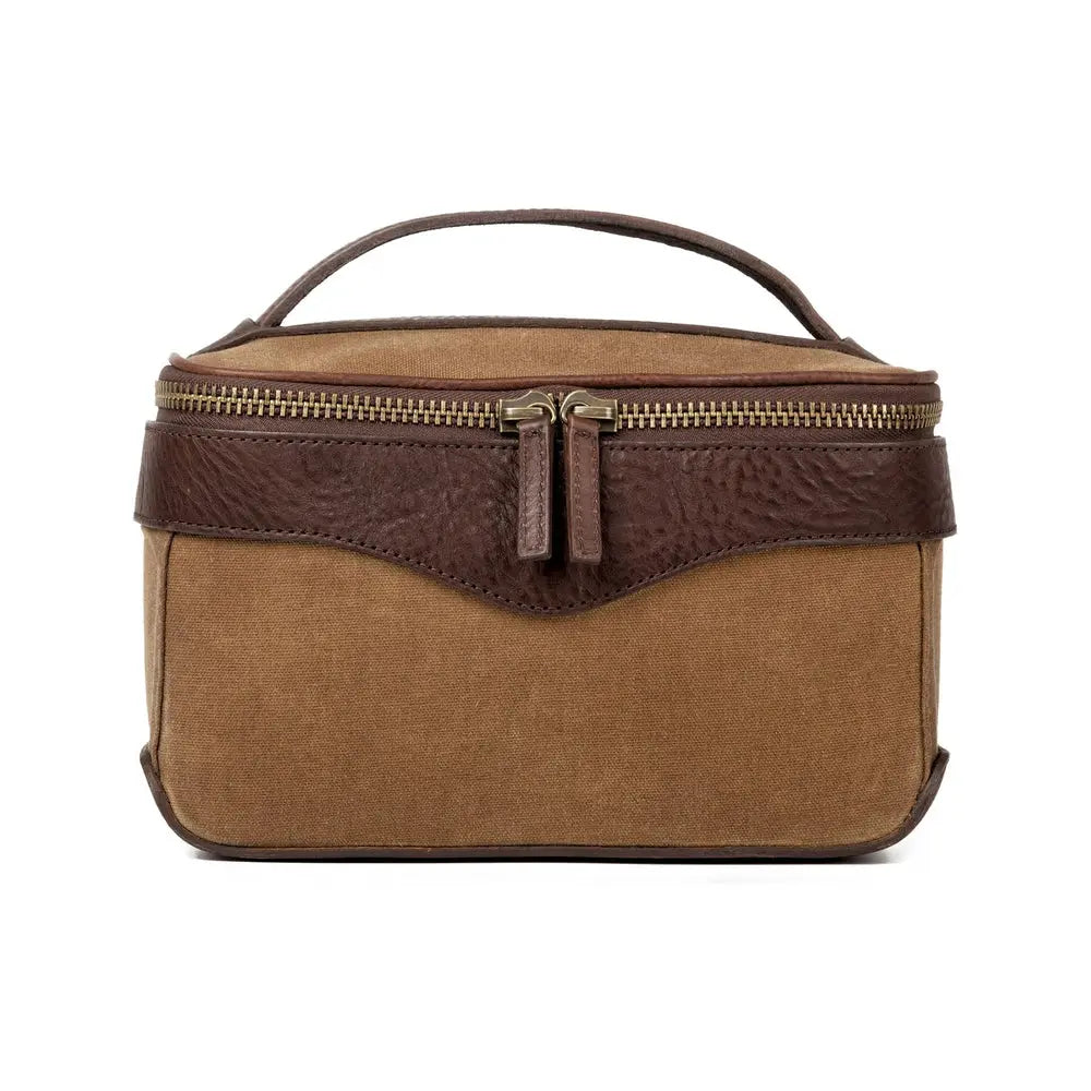 White Wing Waxed Canvas Hunting Shell Bag Mission Mercantile Leather Goods