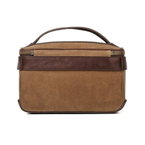 White Wing Waxed Canvas Hunting Shell Bag Mission Mercantile Leather Goods