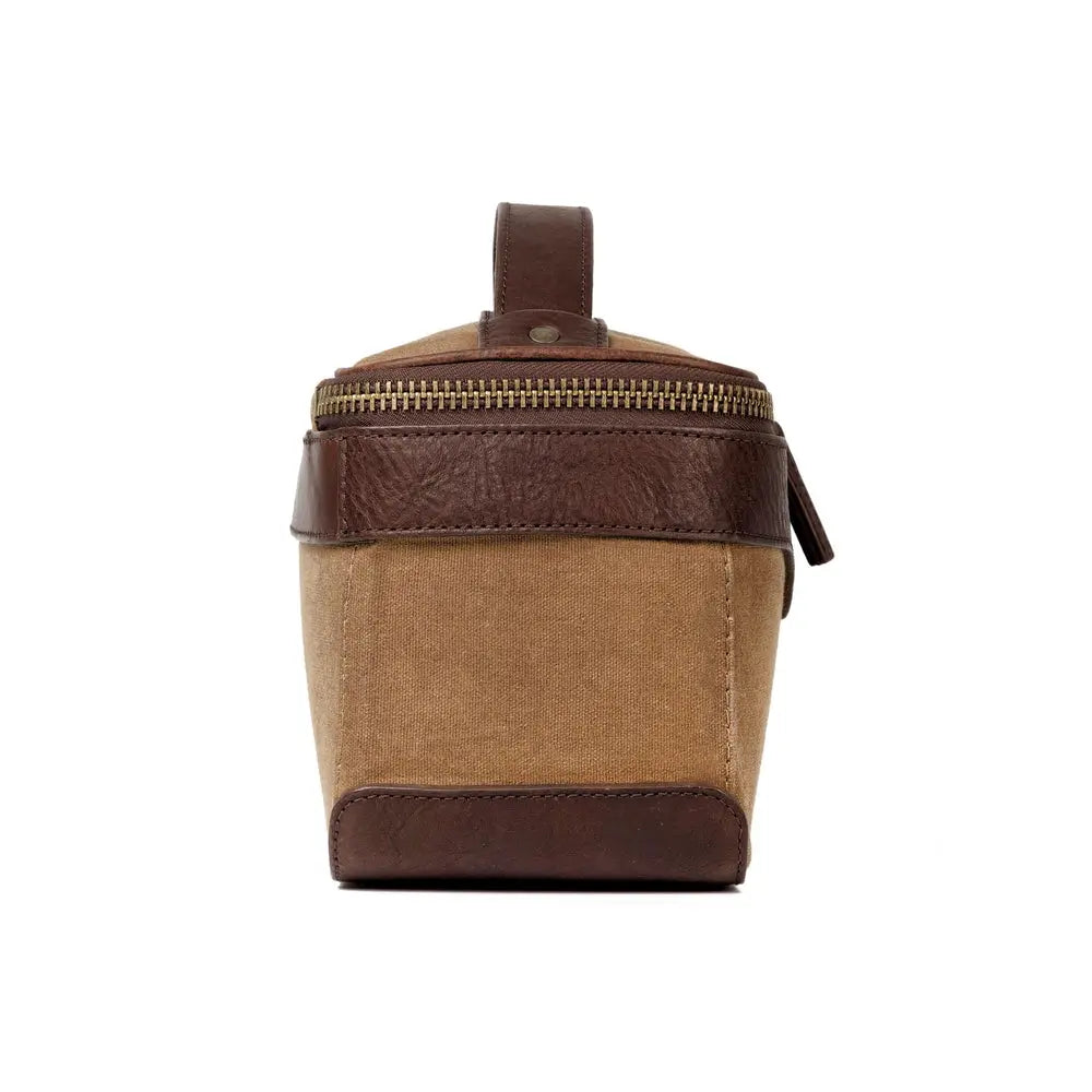 White Wing Waxed Canvas Hunting Shell Bag Mission Mercantile Leather Goods