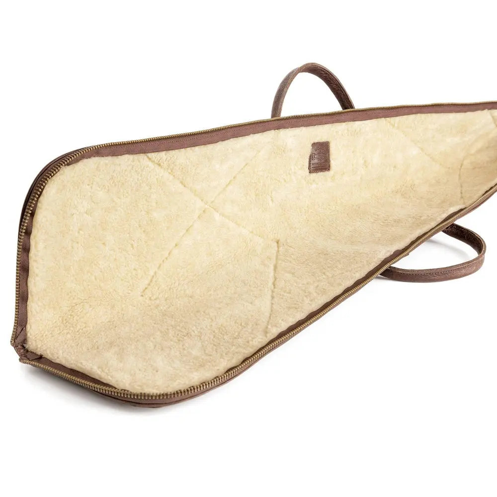 White Wing Waxed Canvas Hunting Shotgun Case Mission Mercantile Leather Goods
