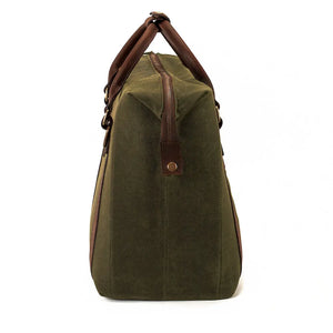 White Wing Waxed Canvas Large Cooler Mission Mercantile Leather Goods