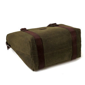 White Wing Waxed Canvas Large Cooler Mission Mercantile Leather Goods