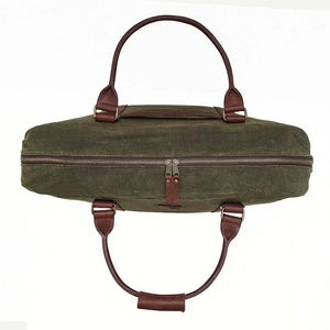 White Wing Waxed Canvas Large Cooler Mission Mercantile Leather Goods