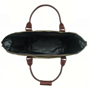 White Wing Waxed Canvas Large Cooler Mission Mercantile Leather Goods