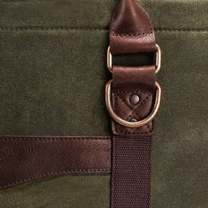 White Wing Waxed Canvas Large Cooler Mission Mercantile Leather Goods