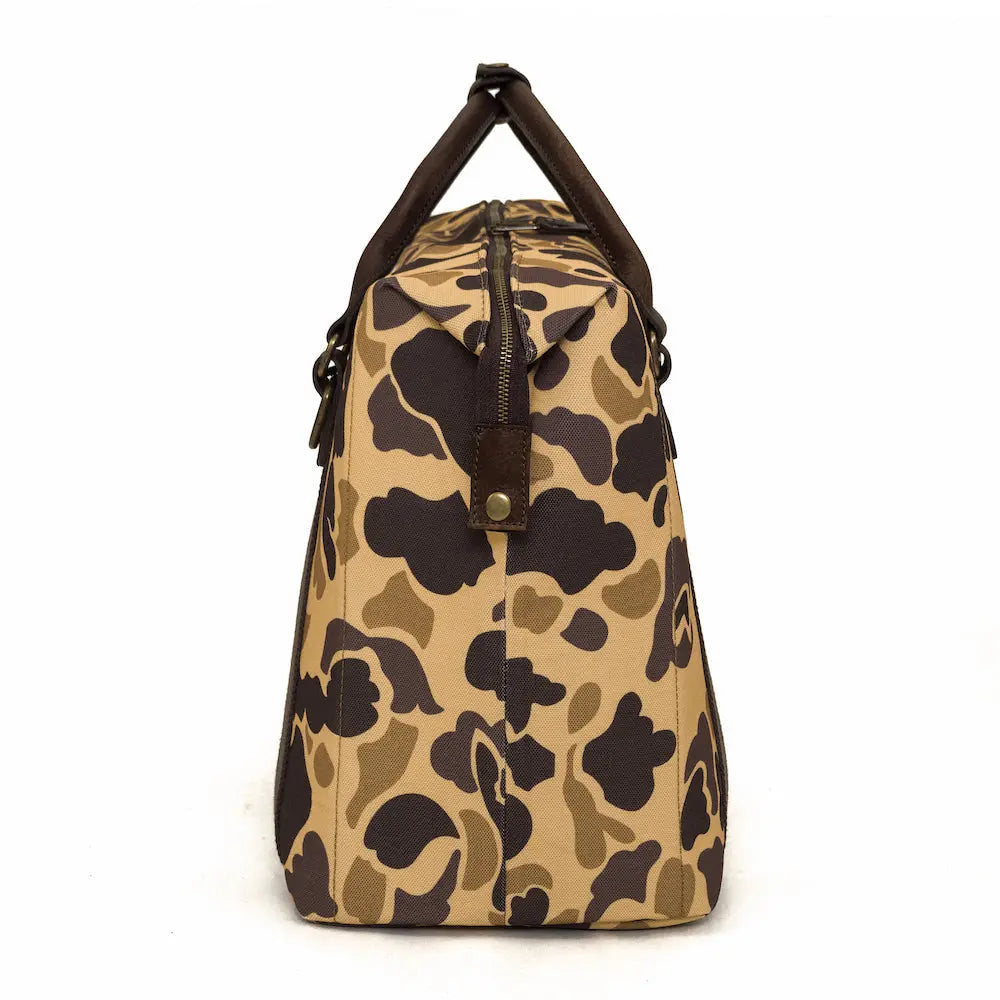 White Wing Waxed Canvas Large Cooler Mission Mercantile Leather Goods