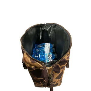White Wing Waxed Canvas Large Cooler Mission Mercantile Leather Goods